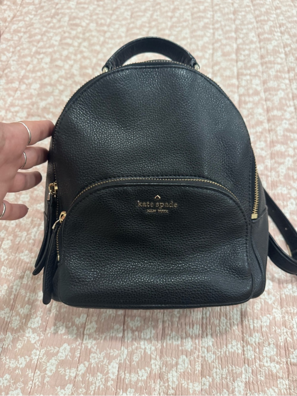 Kate Spade Black Purse Backpack